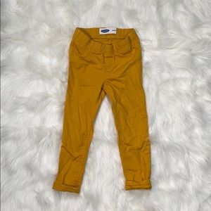 Mustard Yellow Old Navy Jeggings